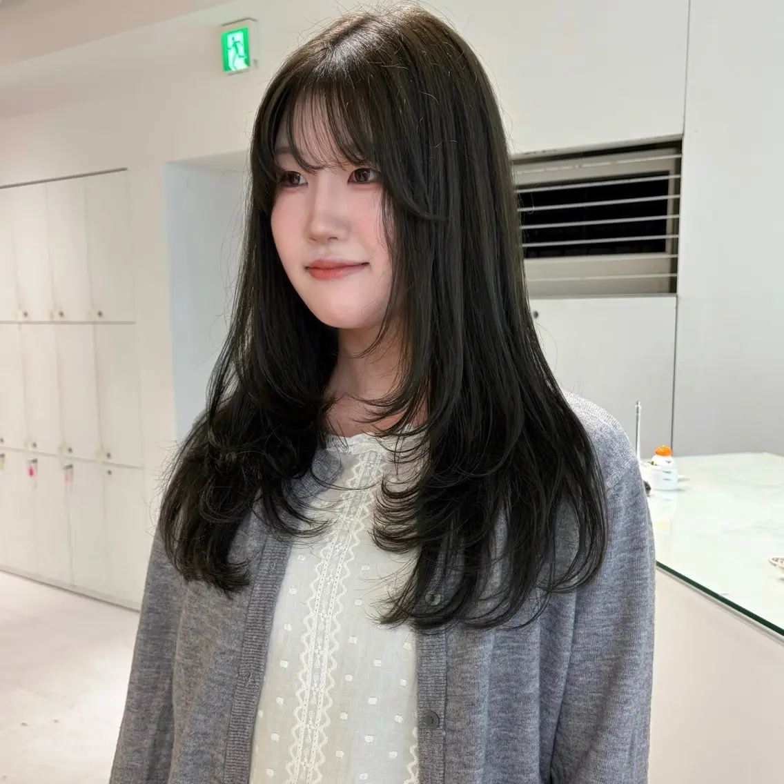 ロング カット トリートメント haruko🎀⌇ レイヤーカットのヘアスタイル