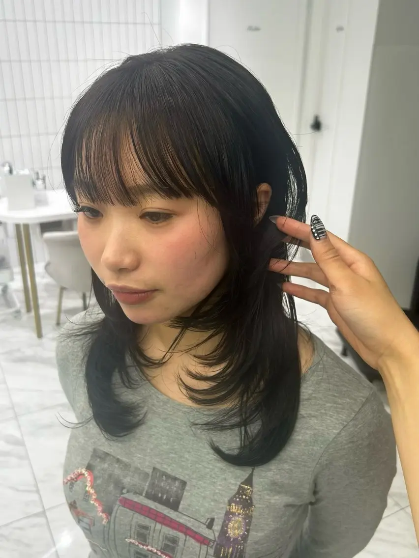 ロング カラー オールマイティ美容師 💋𝑨𝑵𝑵𝑨のヘアスタイル
