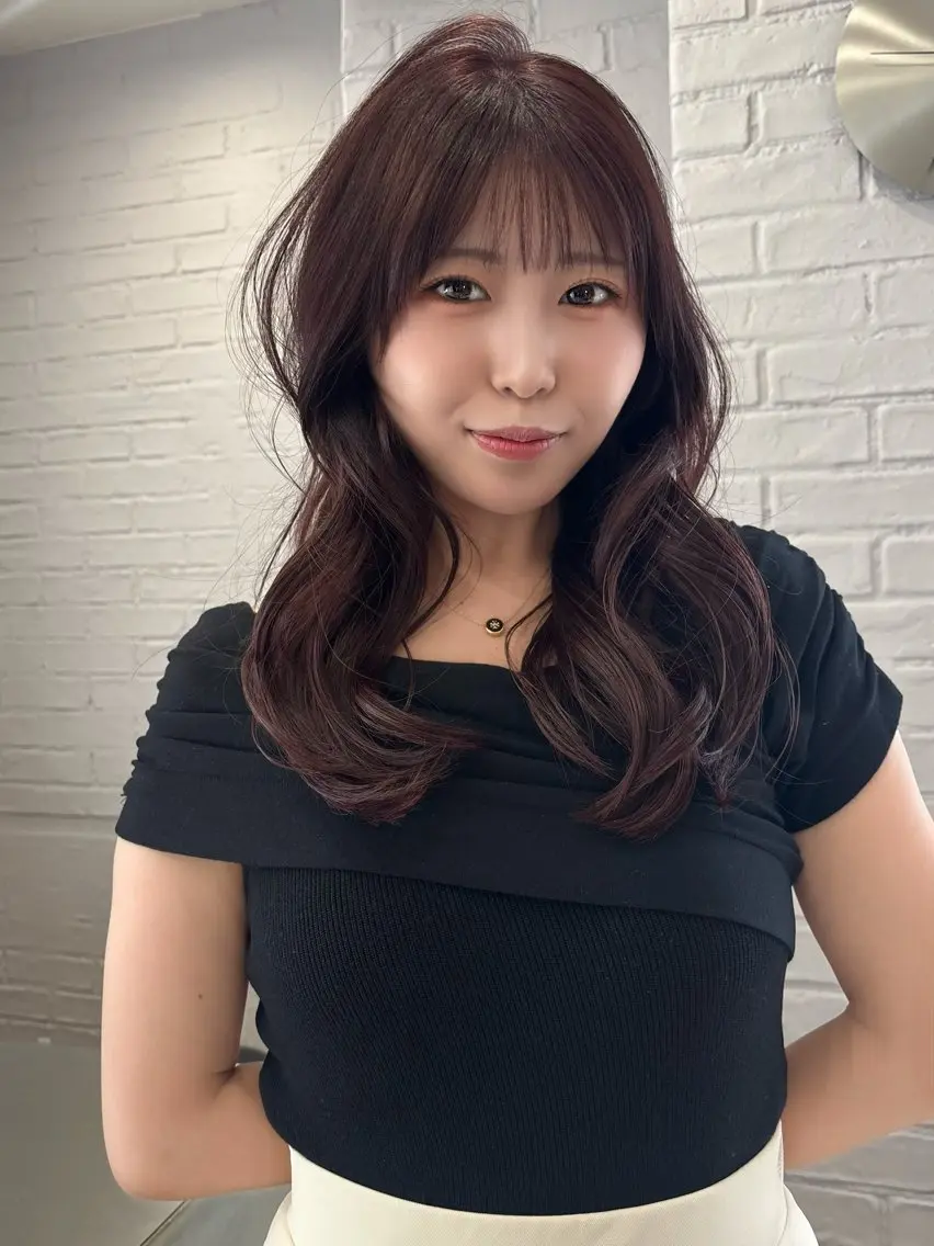 ロング 藤井 ユウキのヘアスタイル