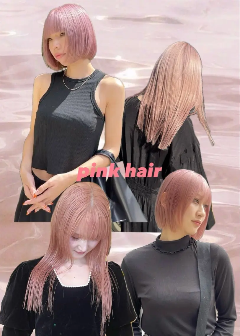 ミディアム カラー ベージュカラー ハイトーンカラー ラベンダーカラー ラベンダーピンク ピンクカラー カット ヘアカラー トリートメント “ミニモ最高評価獲得 “代表"Kohei"のヘアスタイル