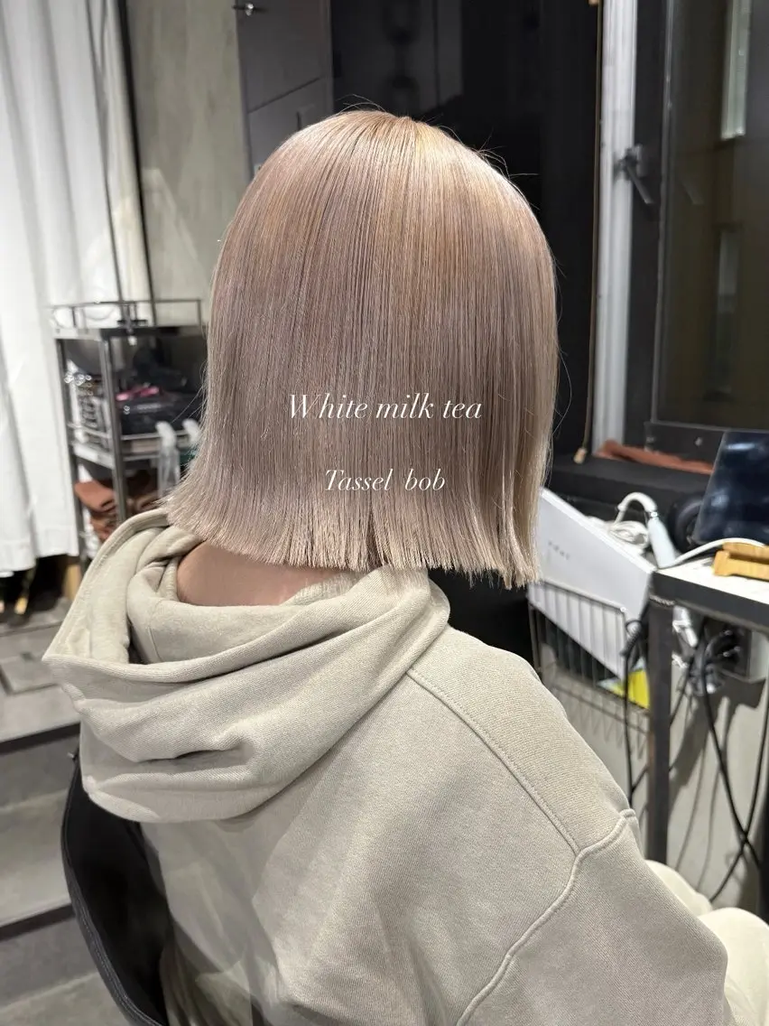 ショート カット ヘアカラー トリートメント 佐伯 桃のヘアスタイル