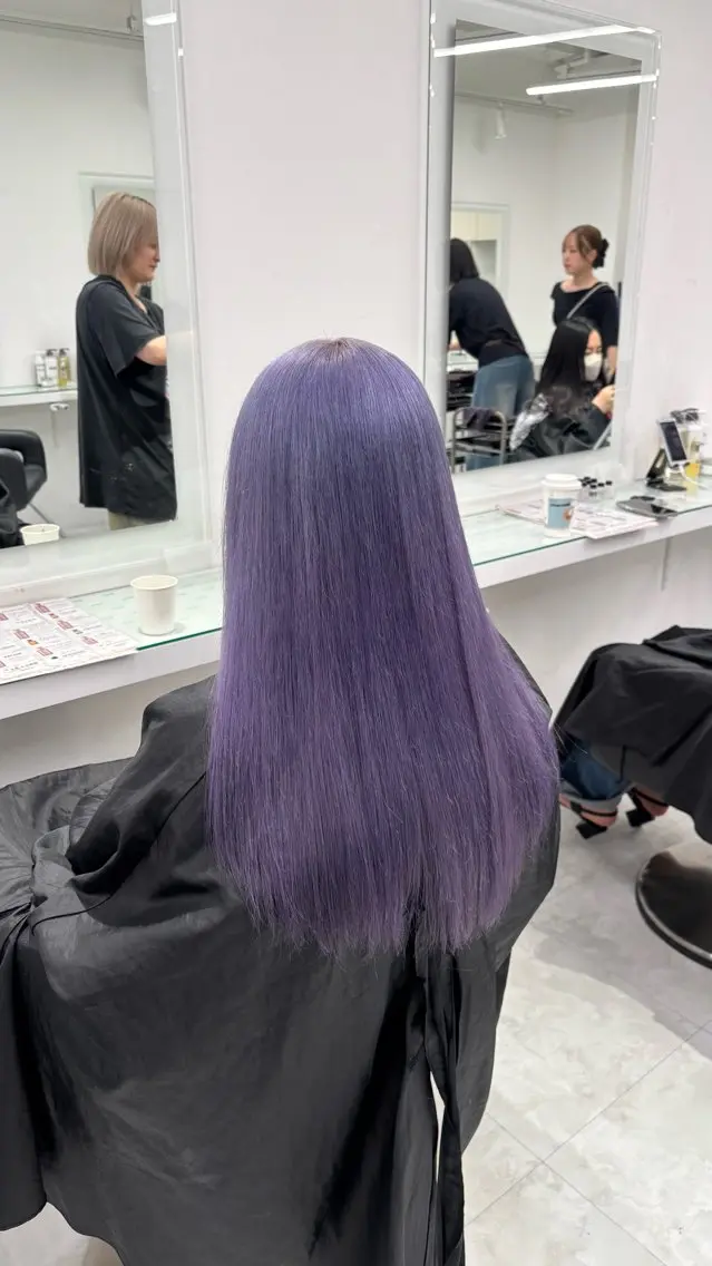 カラー ヘアカラー トリートメント ヘッドスパ ヘアセット 💗デザインカラー 💗RISA🐰のヘアスタイル