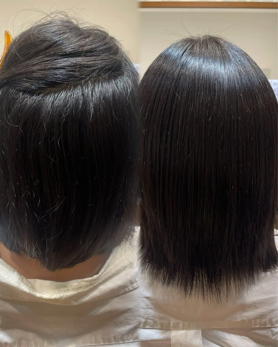 ミディアム 近 大和のヘアスタイル