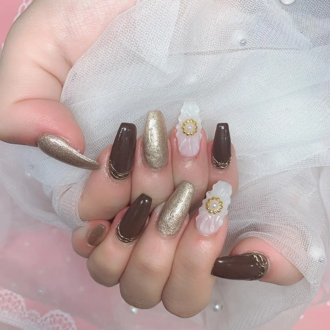 ネイル 長さ出し ネイルチップ Nail Salon kihi大塚店のネイルデザイン