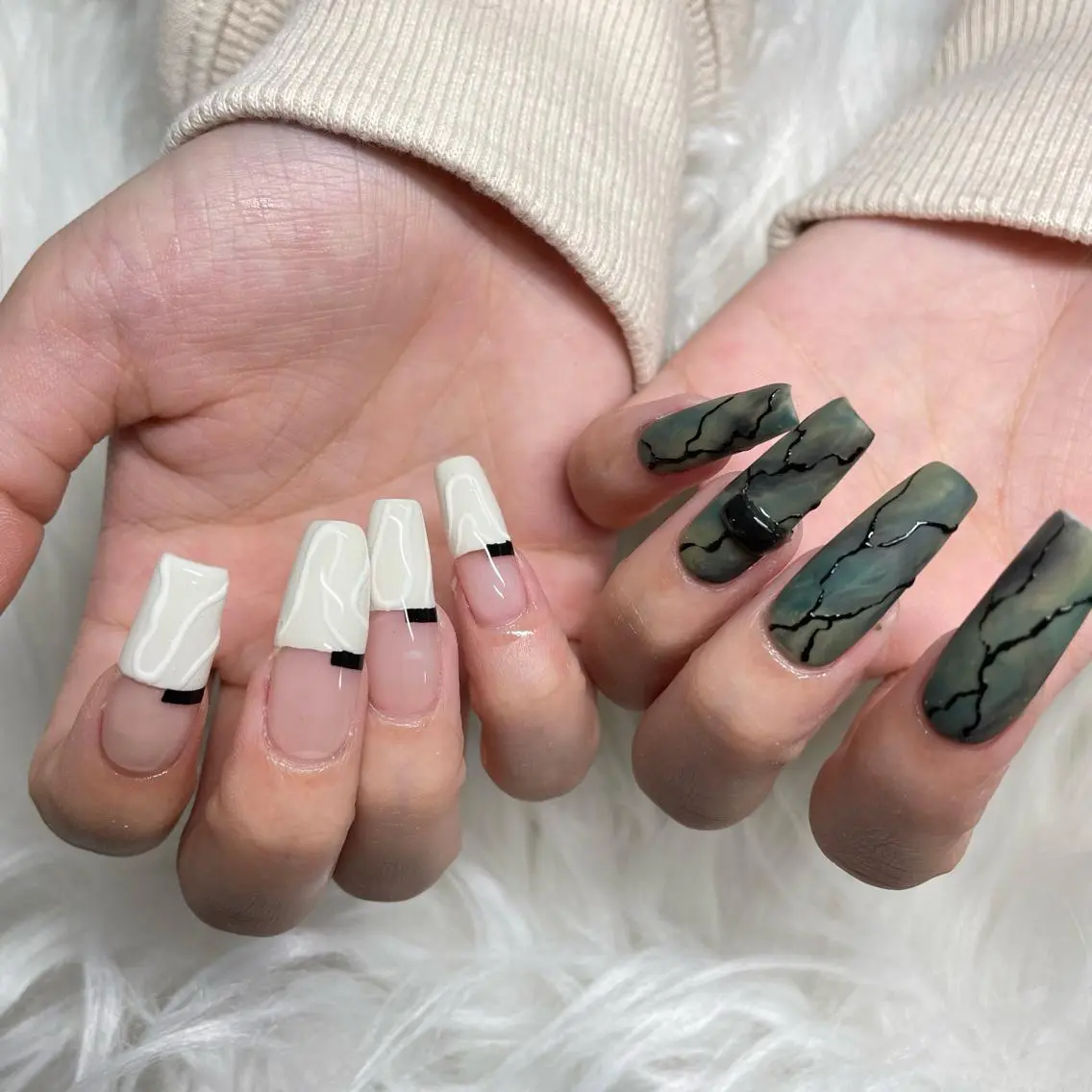 ロング ネイル Y. Sのネイルデザイン