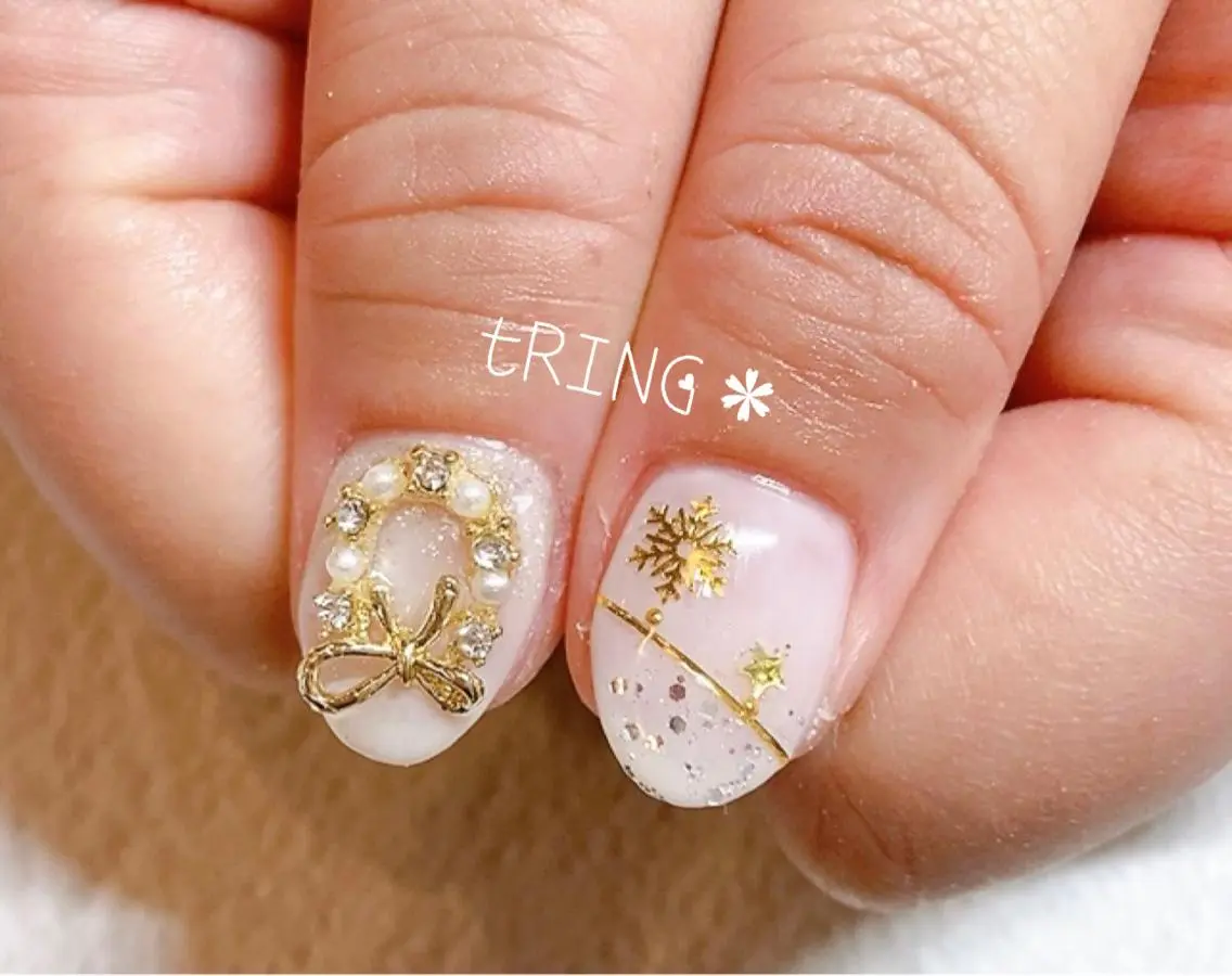 ネイル ハンドネイル tRING＊ しいの木台のネイルデザイン