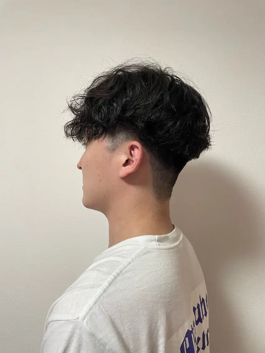 メンズ マッシュ 刈り上げ 🧸顔周りカット /透明感🎀のヘアスタイル