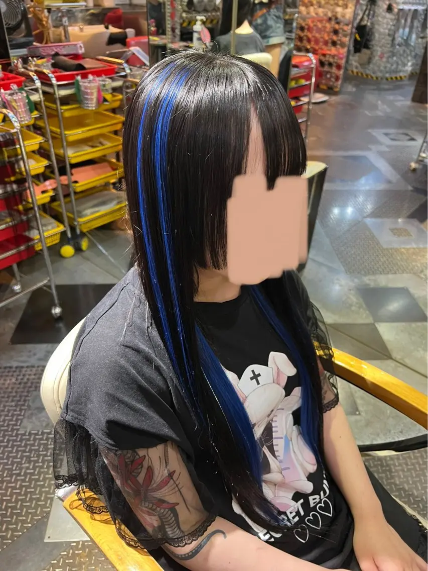 ロング カラー ヘアアレンジ メンズ カット ヘアカラー KOYA ｺﾔのヘアスタイル