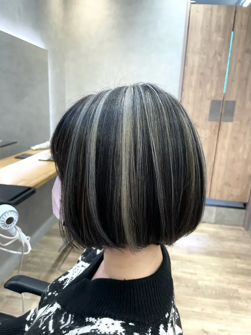 ミディアム カラー NOAHL上尾店 カットモデル募集中のヘアスタイル