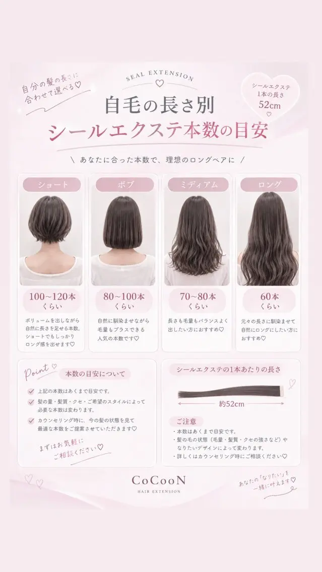 CoCooN nanamiのヘアスタイル