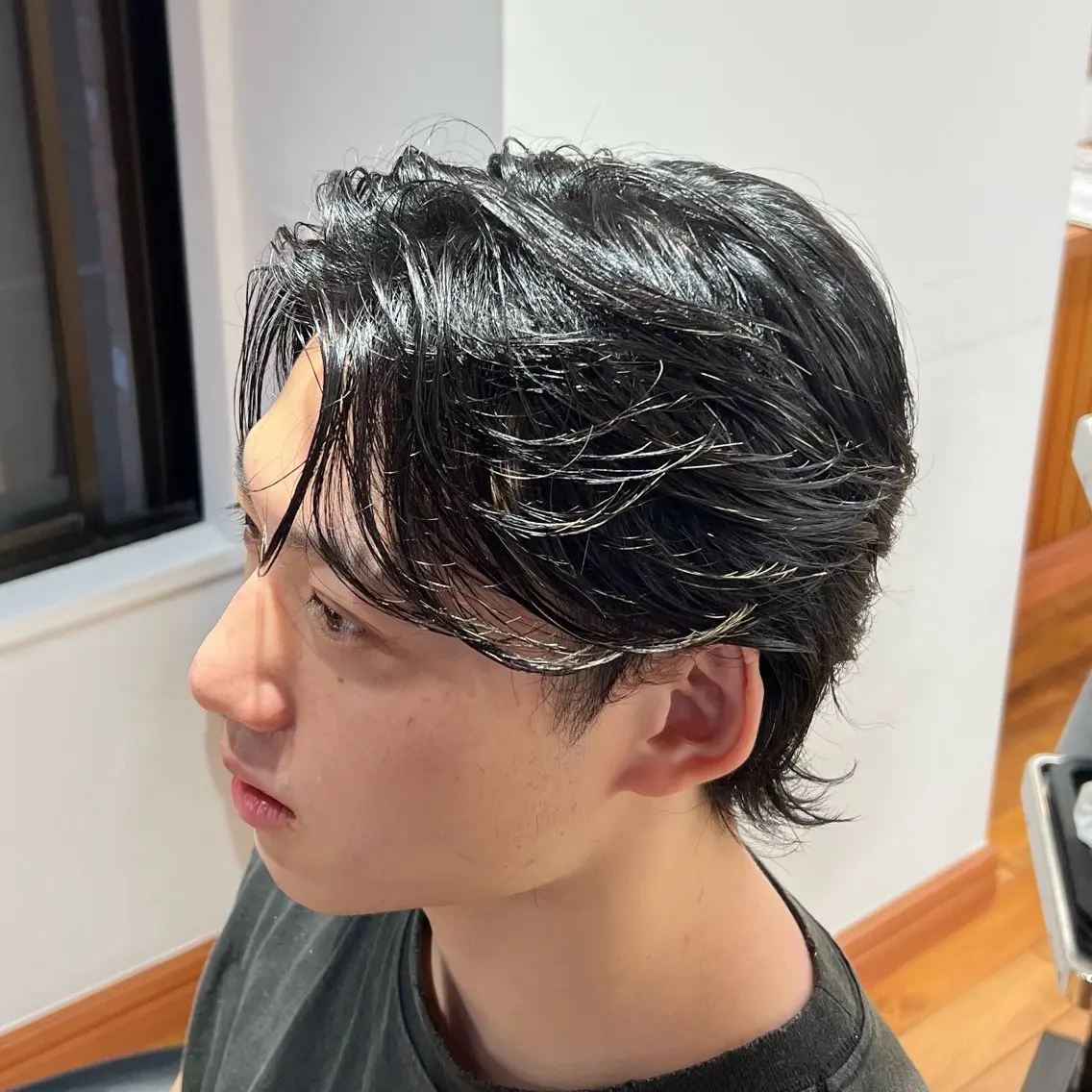 ミディアム メンズ カット メンズカット✂️ スキンフェード伊藤陸のヘアスタイル