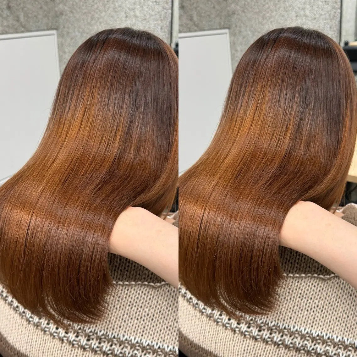 ロング カット ヘアカラー 縮毛矯正 トリートメント 髪質改善/浅沼 亮のヘアスタイル