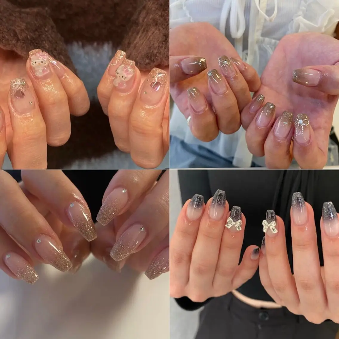 【オフあり】うるちゅるラメ✨キラッとラメグラデーションの写真