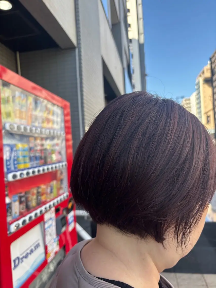 ショート カラー 🐰K+Plus🐰 まゆ🐰のヘアスタイル