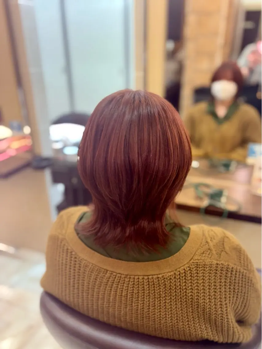ショート カラー カット ヘアカラー トリートメント 🎀透明感カラー 🎀ナズナのヘアスタイル