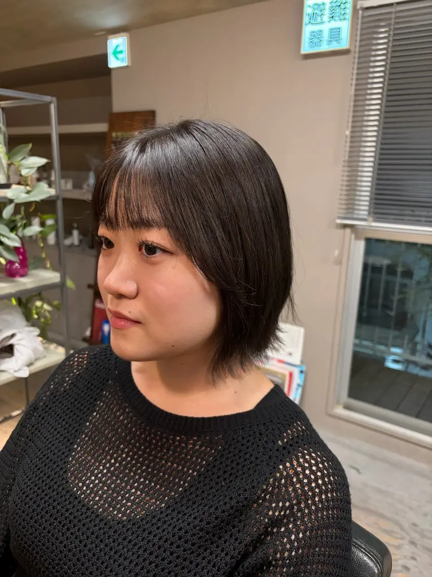 吉安 里菜歩のヘアスタイル