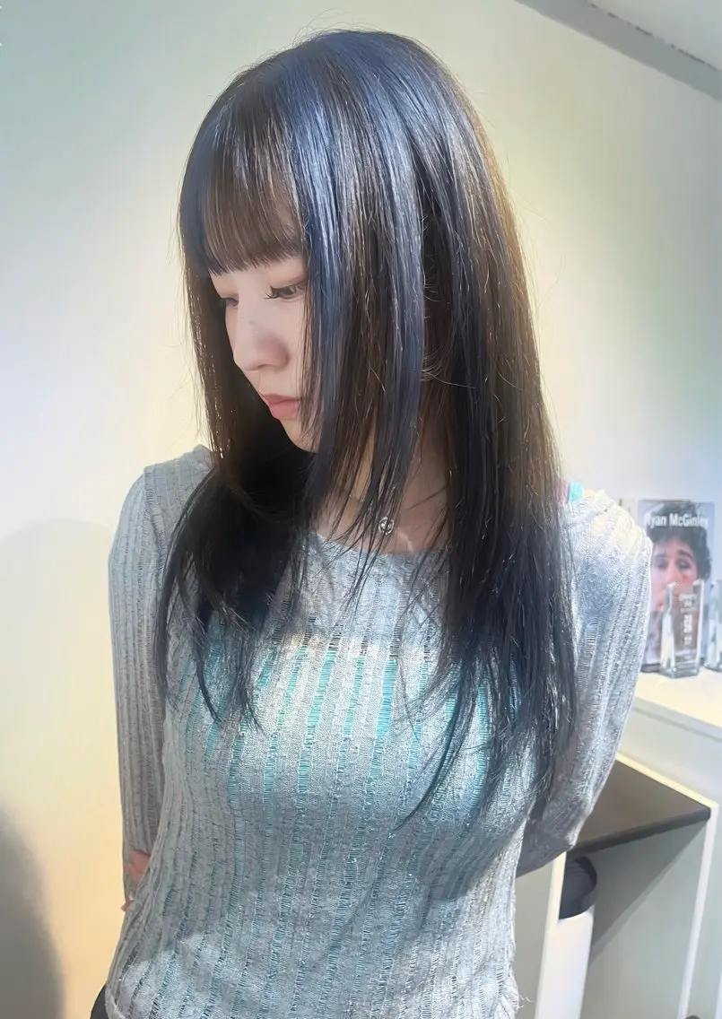 カラー ヘアカラー backbocker YUHOのヘアスタイル