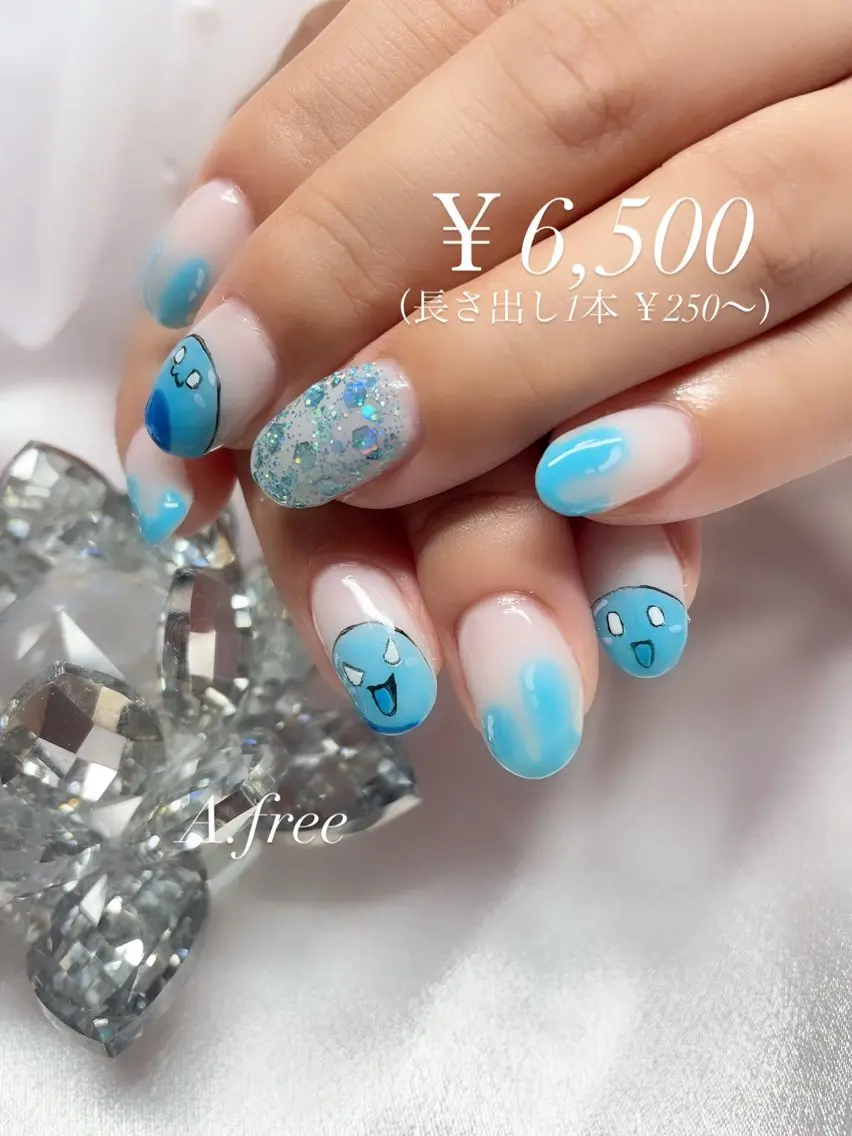 ネイル ジェルネイル A.free✧*｡ アレルギー対応✧*｡のネイルデザイン