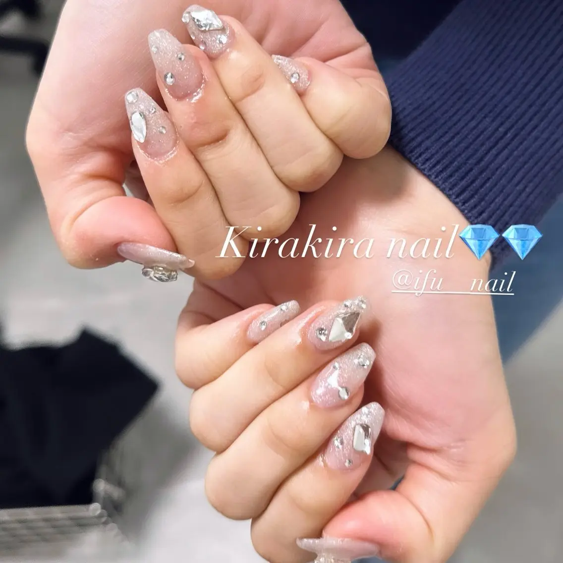 ネイル 長さ出し If Nailのネイルデザイン