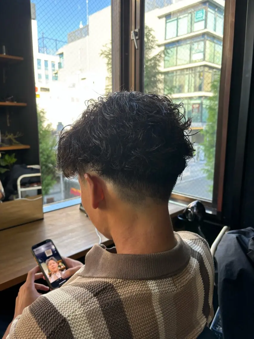 パーマ メンズ 八巻媛香/ レディースカットのヘアスタイル
