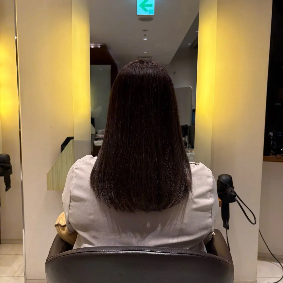 カラー 森田 玲央のヘアスタイル