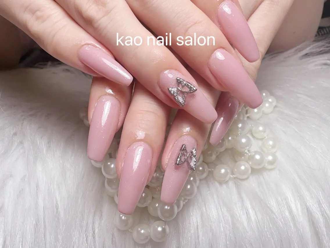 ネイル ハンドネイル kao nail マグネット/長さだしのネイルデザイン