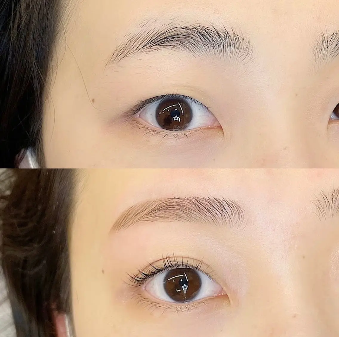 アイブロウ 眉カラー ハリウッドブロウリフト メンズアイブロウ 眉毛ワックス脱毛 i'm aya🕊️ 池袋研修所の眉毛・アイブロウイメージ