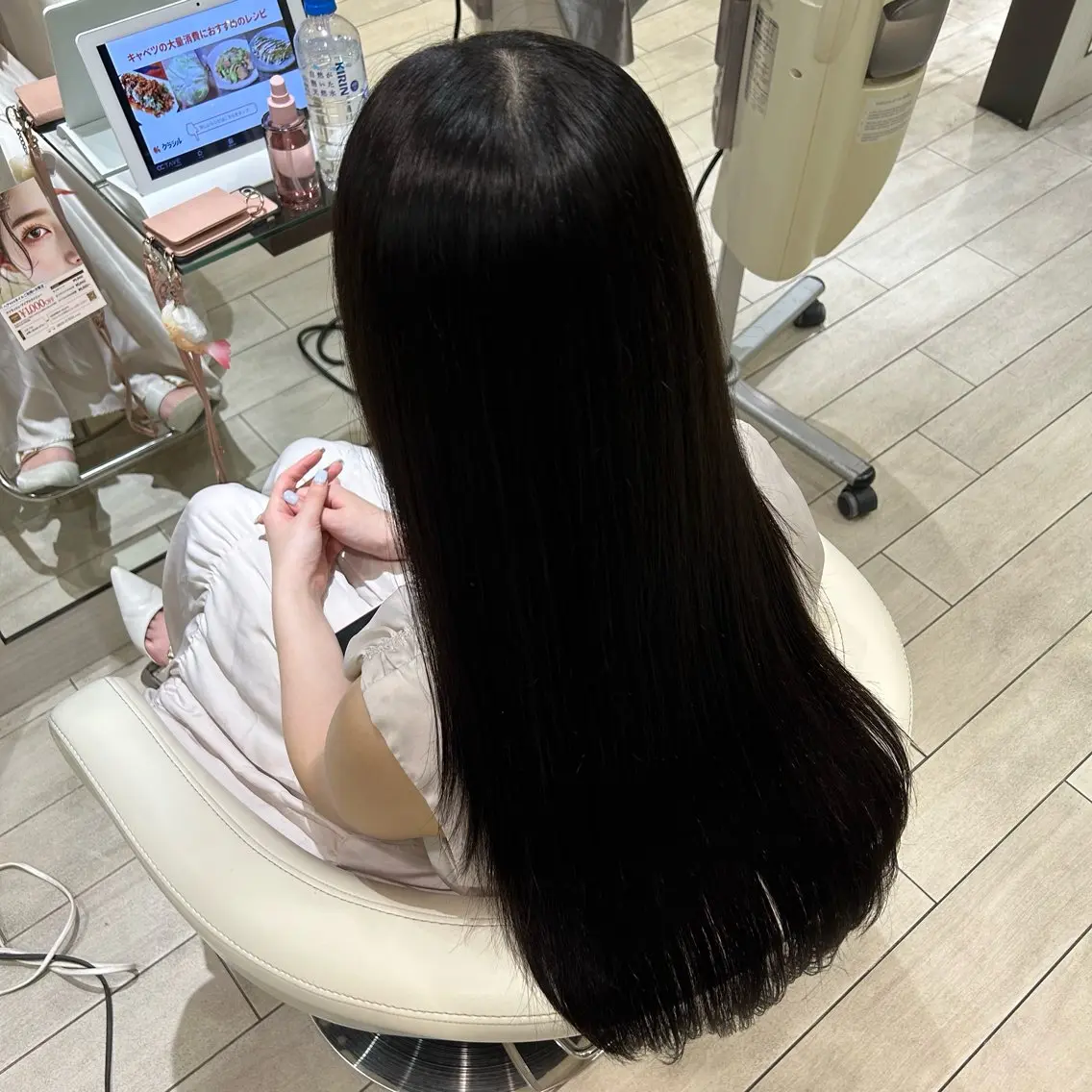 ロング トリートメント 杉原 ひよりのヘアスタイル