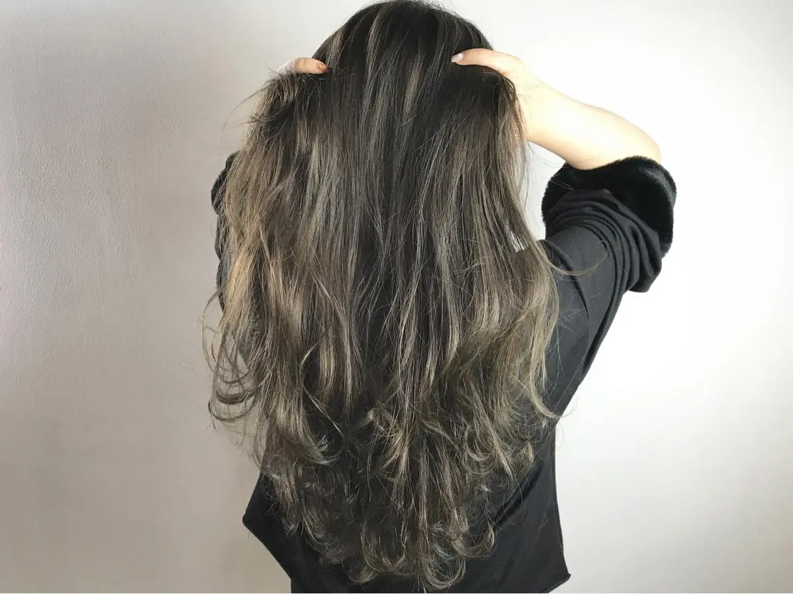 ロング MORISAKI ✂︎縮毛矯正のヘアスタイル