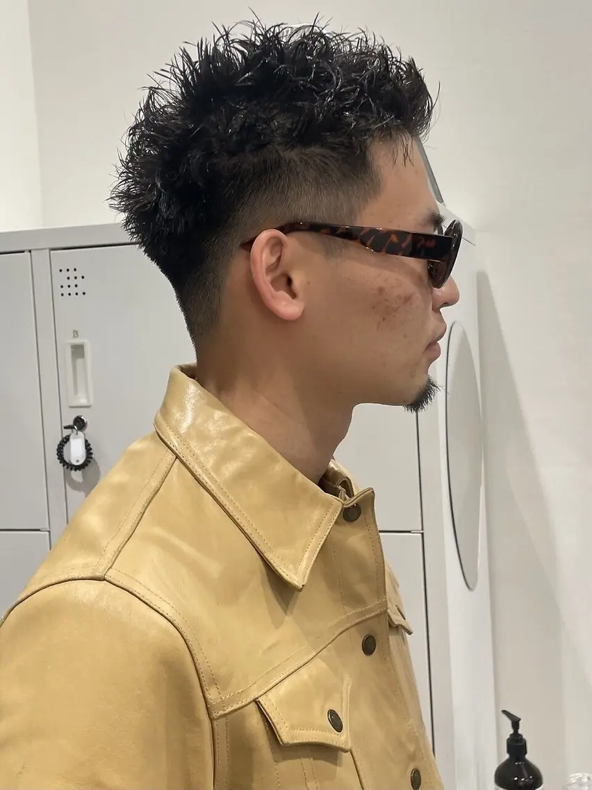 ショート メンズ カット keshiki 大名のヘアスタイル