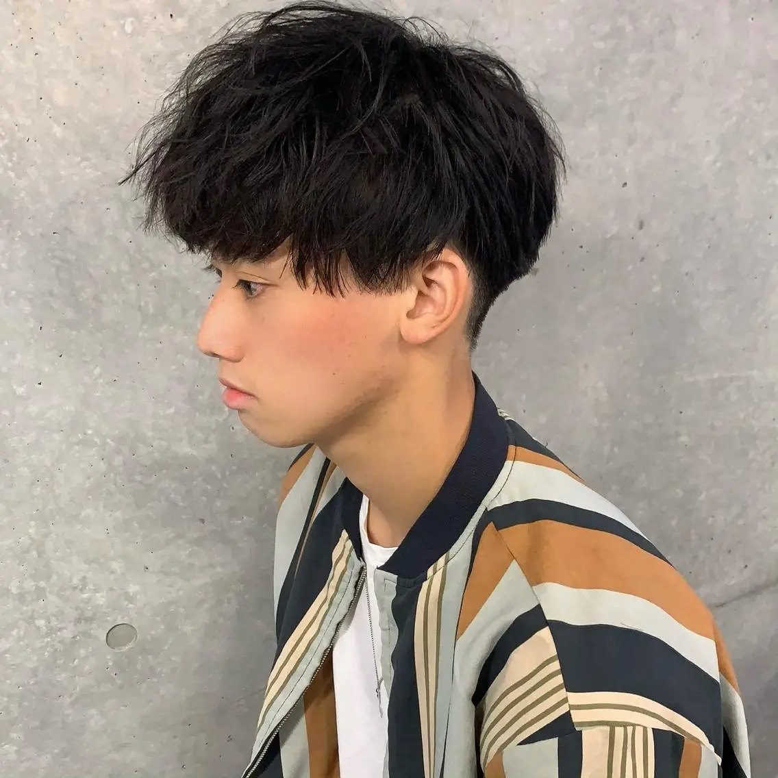 パーマ メンズ メンズパーマ カット パーマ ヘアセット メンズパーマの達人 KAITOのヘアスタイル