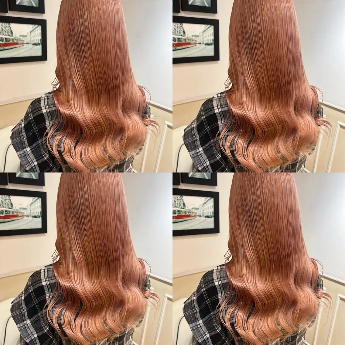 ロング カラー ベージュカラー オレンジ オレンジベージュ 髪質改善 ヘアカラー トリートメント 店長✨髪質改善✖️ 透明感カラー／純大のヘアスタイル