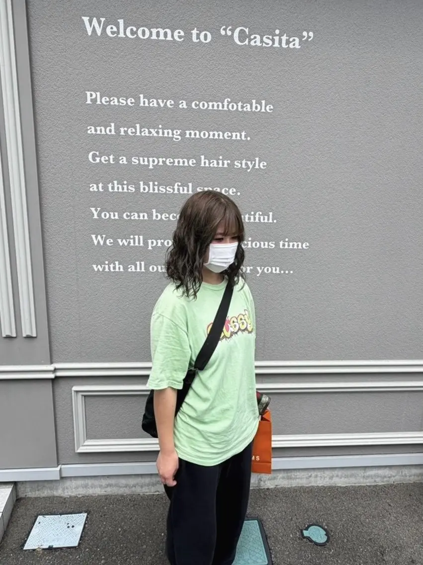 カラー パーマ Casita mizukiのヘアスタイル