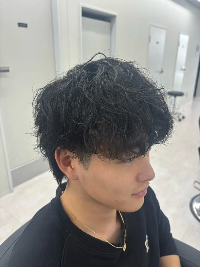 パーマ ウルフカット [eight]田川 欣人/メンズ特化/のヘアスタイル
