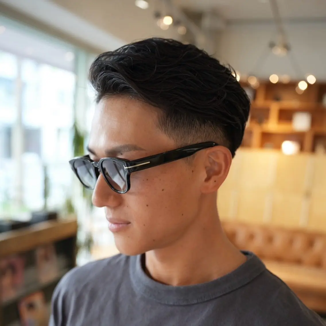 ショート メンズ カット パーマ メンズヘア/髪質改善 上野 聖斗🌱‬‪のヘアスタイル
