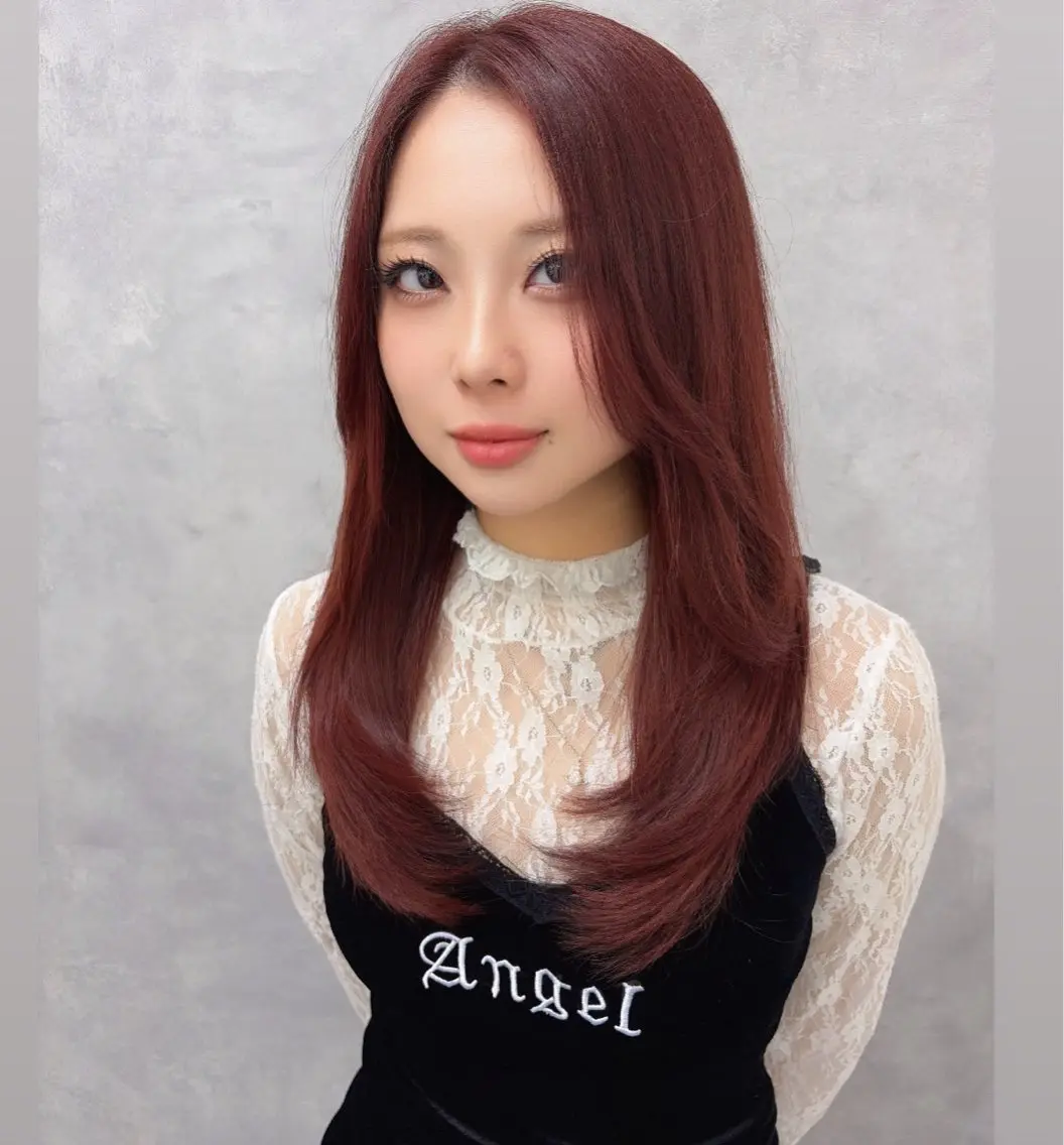 ロング カラー ロングレイヤー レイヤーカット ロング ✨️miiro✨️ ✨️セイヤ✨️のヘアスタイル