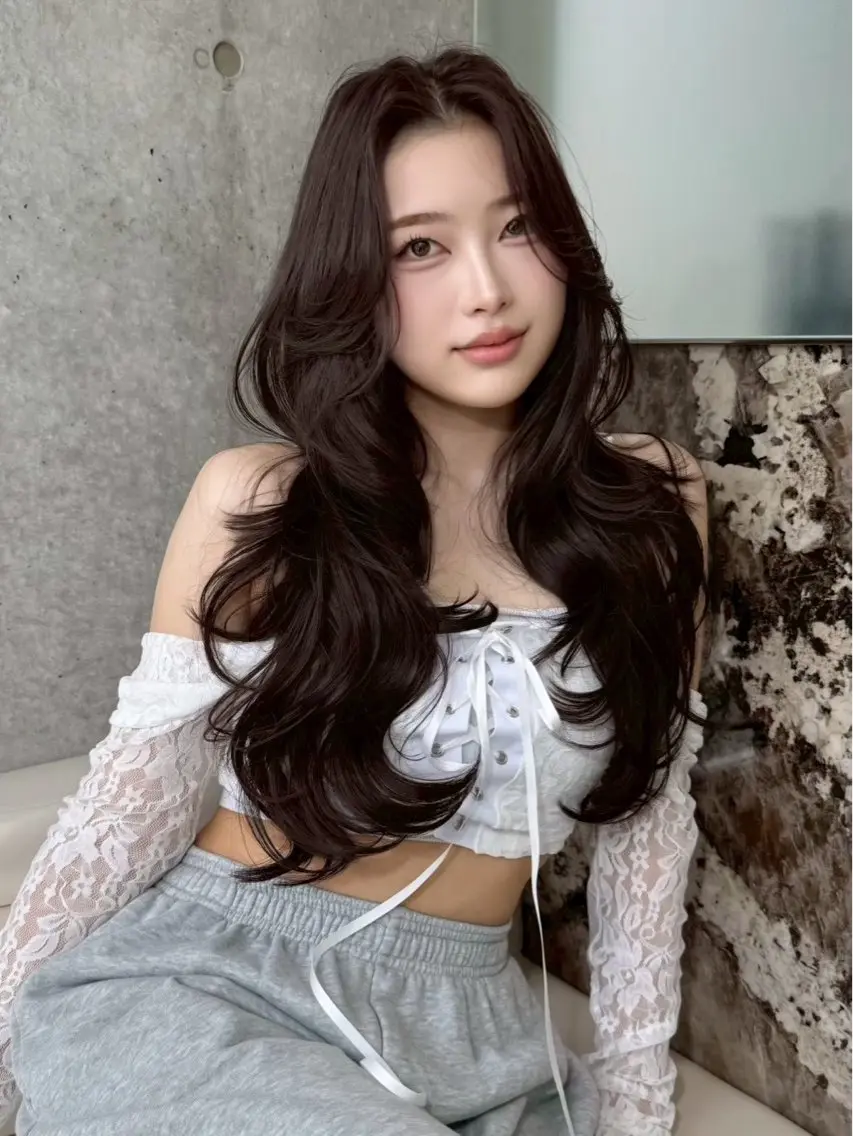 ロング ヘアアレンジ カット 縮毛矯正 トリートメント 髪質改善/透明感 カラー/吉田光佑のヘアスタイル