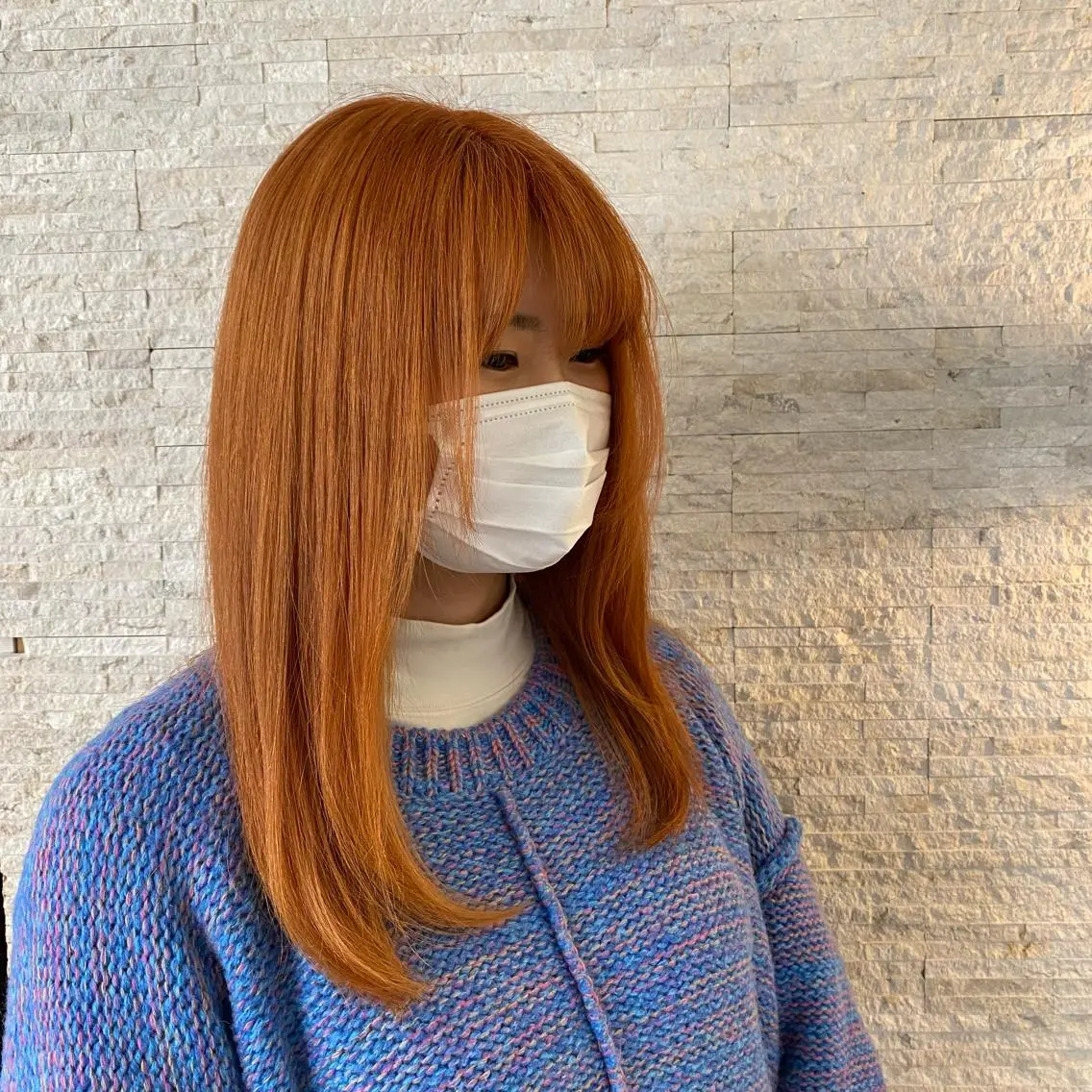 ロング カラー ベージュカラー ブラウンカラー ダブルカラー オレンジ オレンジベージュ 🫧美髪＆艶カラー 増田魁土🫧のヘアスタイル