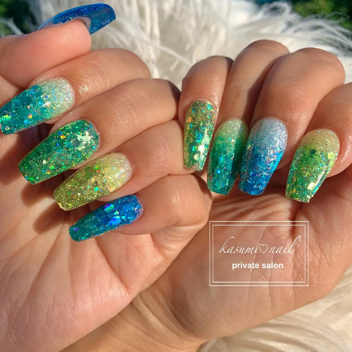 ネイル 大理石ネイル(マーブル) ニュアンスネイル KASUMI♡ Nailのネイルデザイン