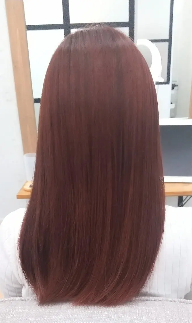 ロング カット ヘアカラー トリートメント 髪質改善 salon セキグチのヘアスタイル