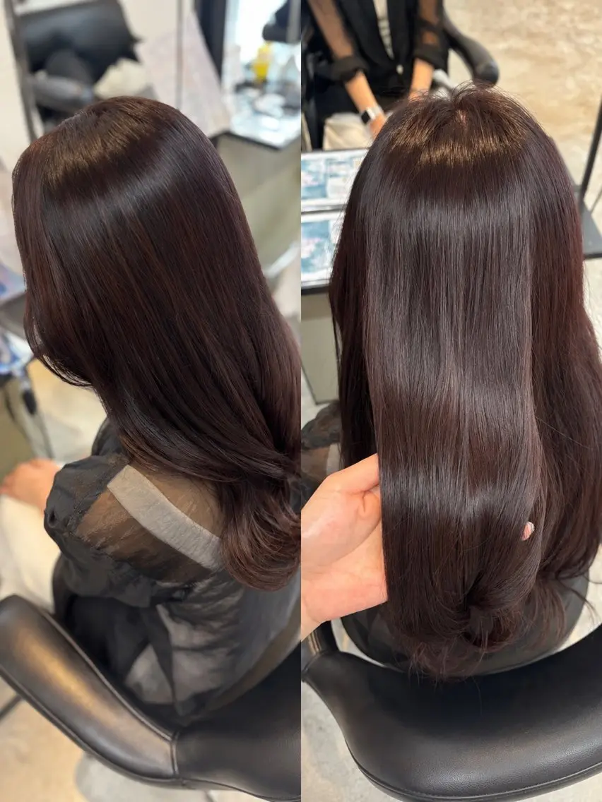 🤎透明感カラー +トリートメント🤎【ワンカラー】の写真