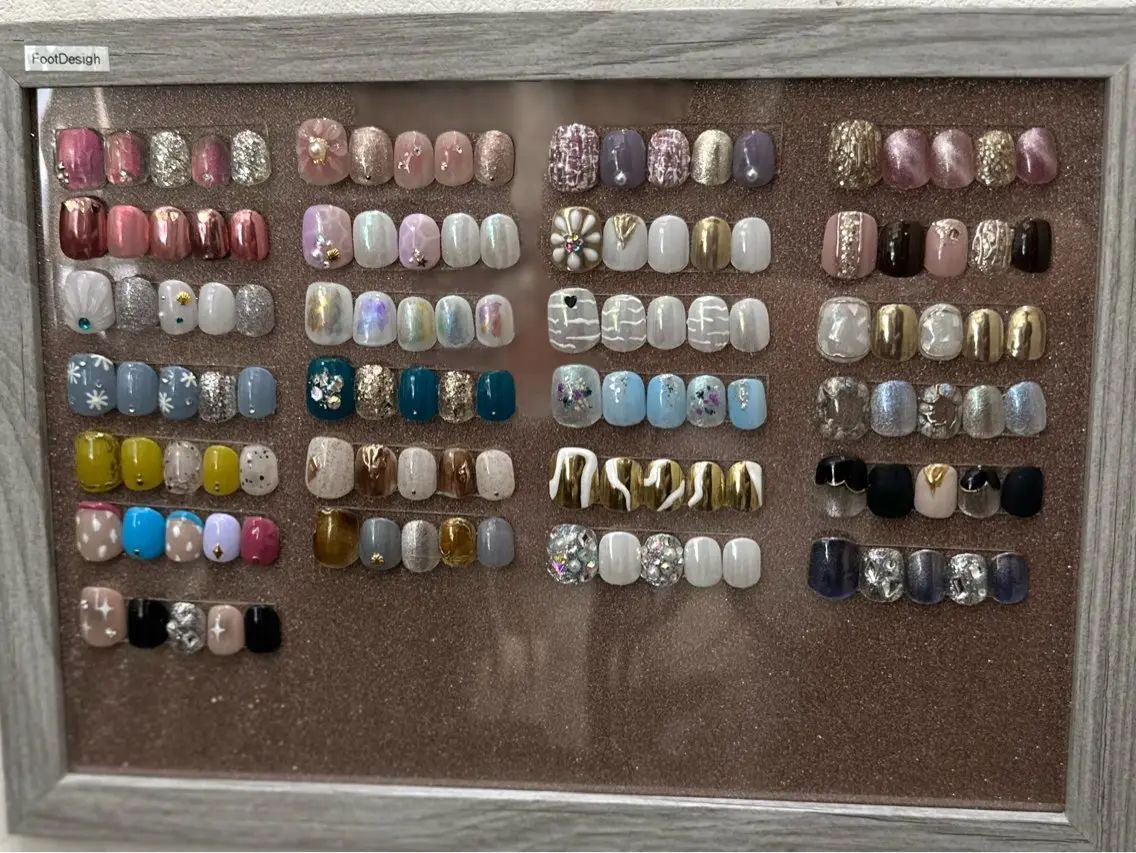 ネイル フットネイル nailsalon Lucetta.のネイルデザイン