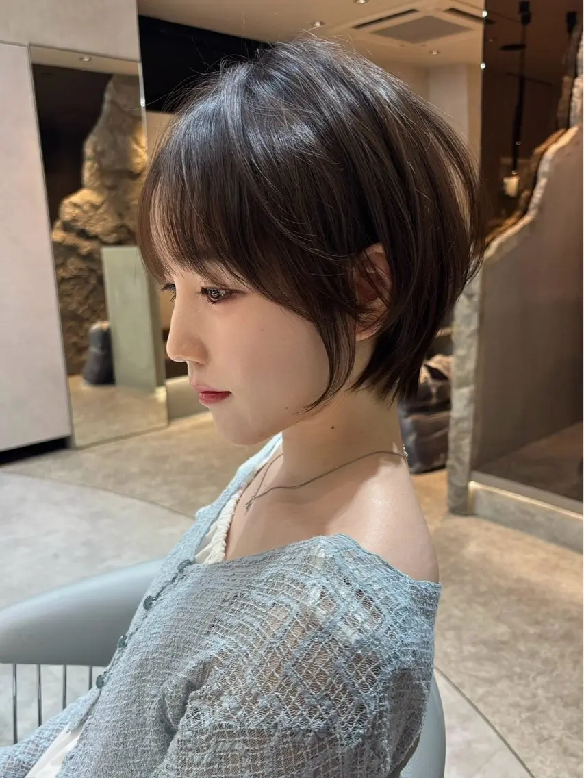 ショート 似合わせカット ショートヘア 小顔カット 佐渡優 365連勤する美容師のヘアスタイル
