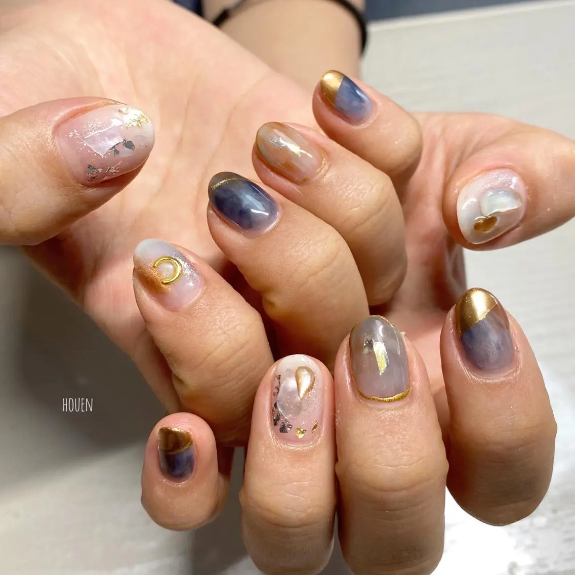 ネイル 持ち込み ニュアンスネイル I pinknail 韓国風·持ち込み専門のネイルデザイン