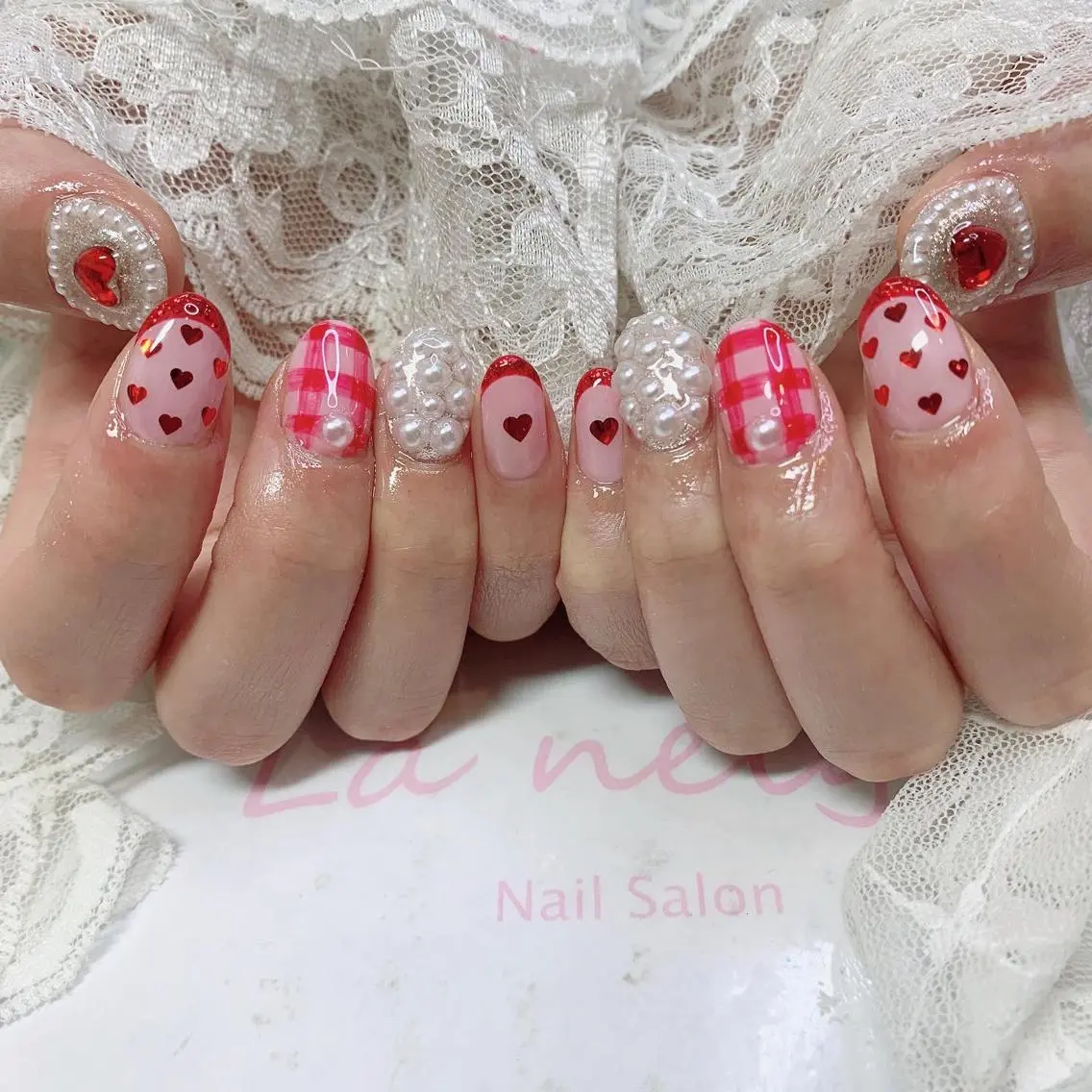 ネイル ハンドネイル La neige* yuki 🐩🌙のネイルデザイン