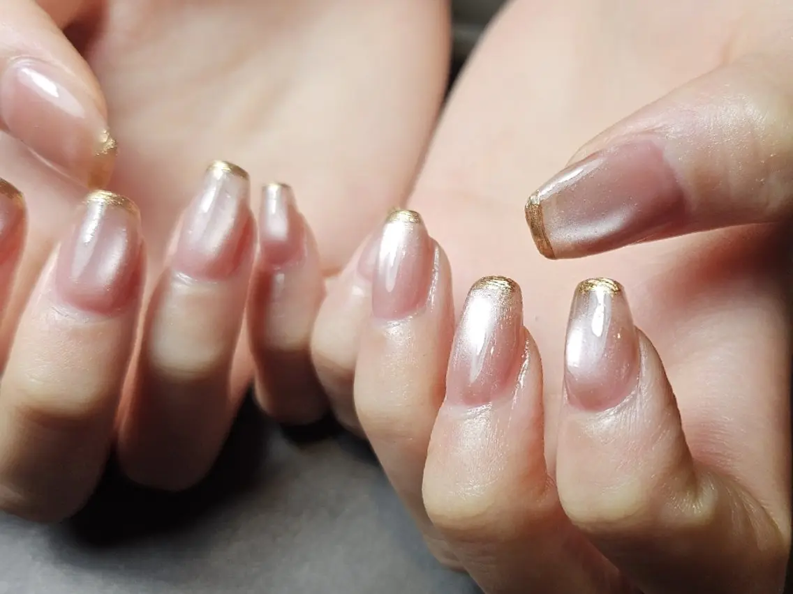 マグネットネイル+オフありの写真