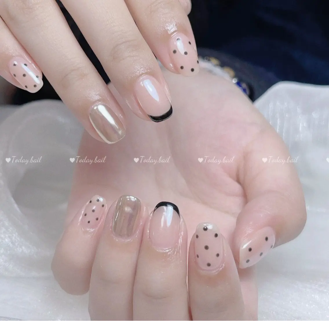 ネイル ハンドネイル 🎀Today nail💅のネイルデザイン