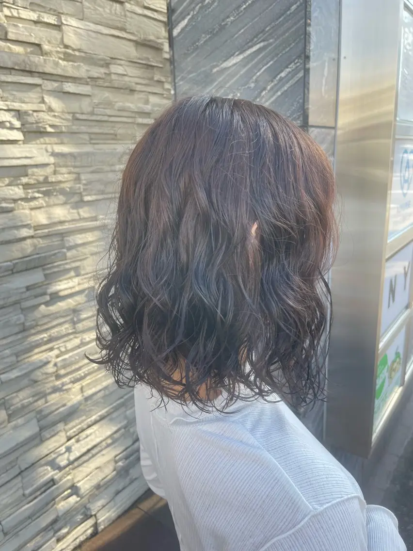 朝のスタイリングを簡単に！カット＋パーマ🌀　（シャンプー込）の写真