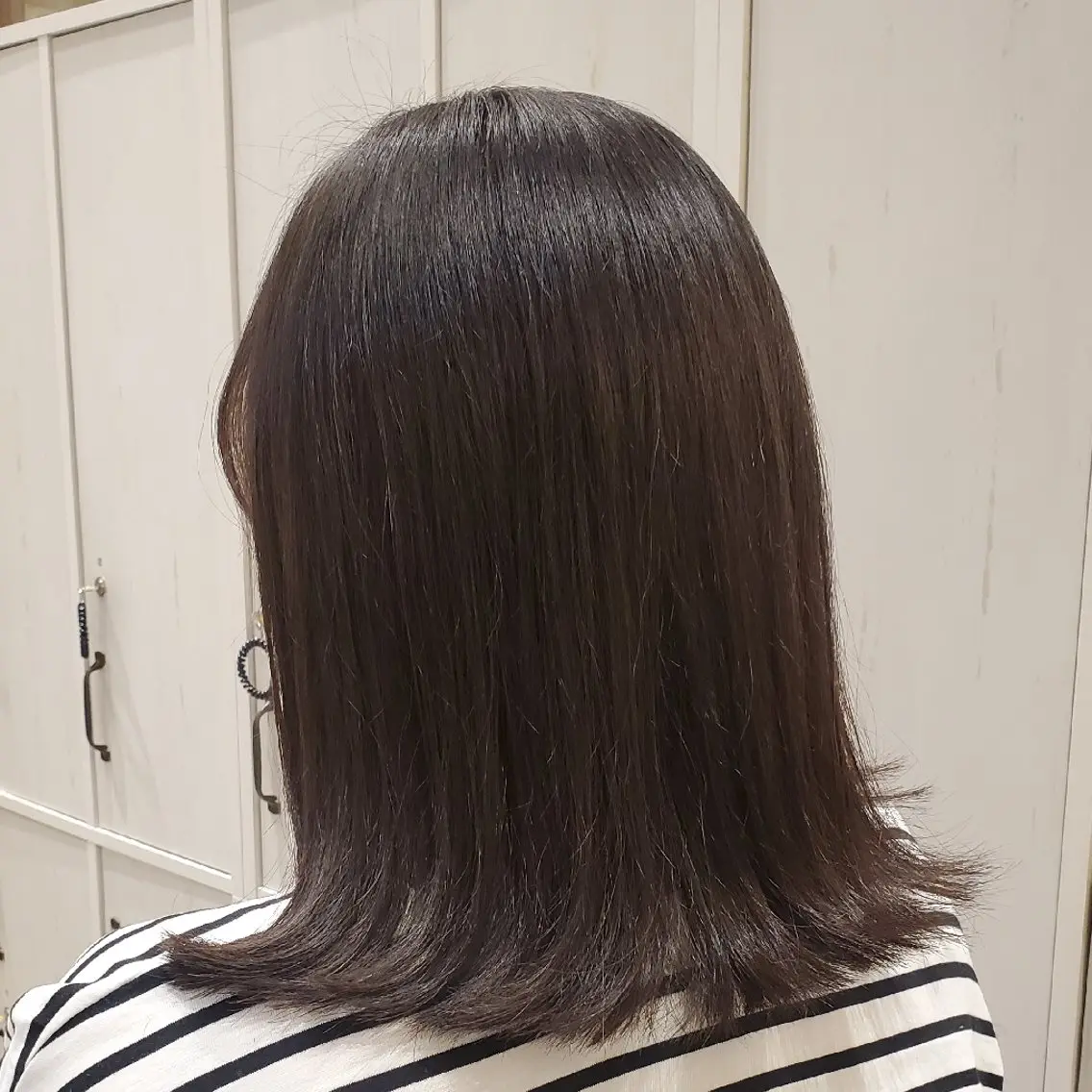 ミディアム カット ヘッドスパ 小峯 瑞貴のヘアスタイル