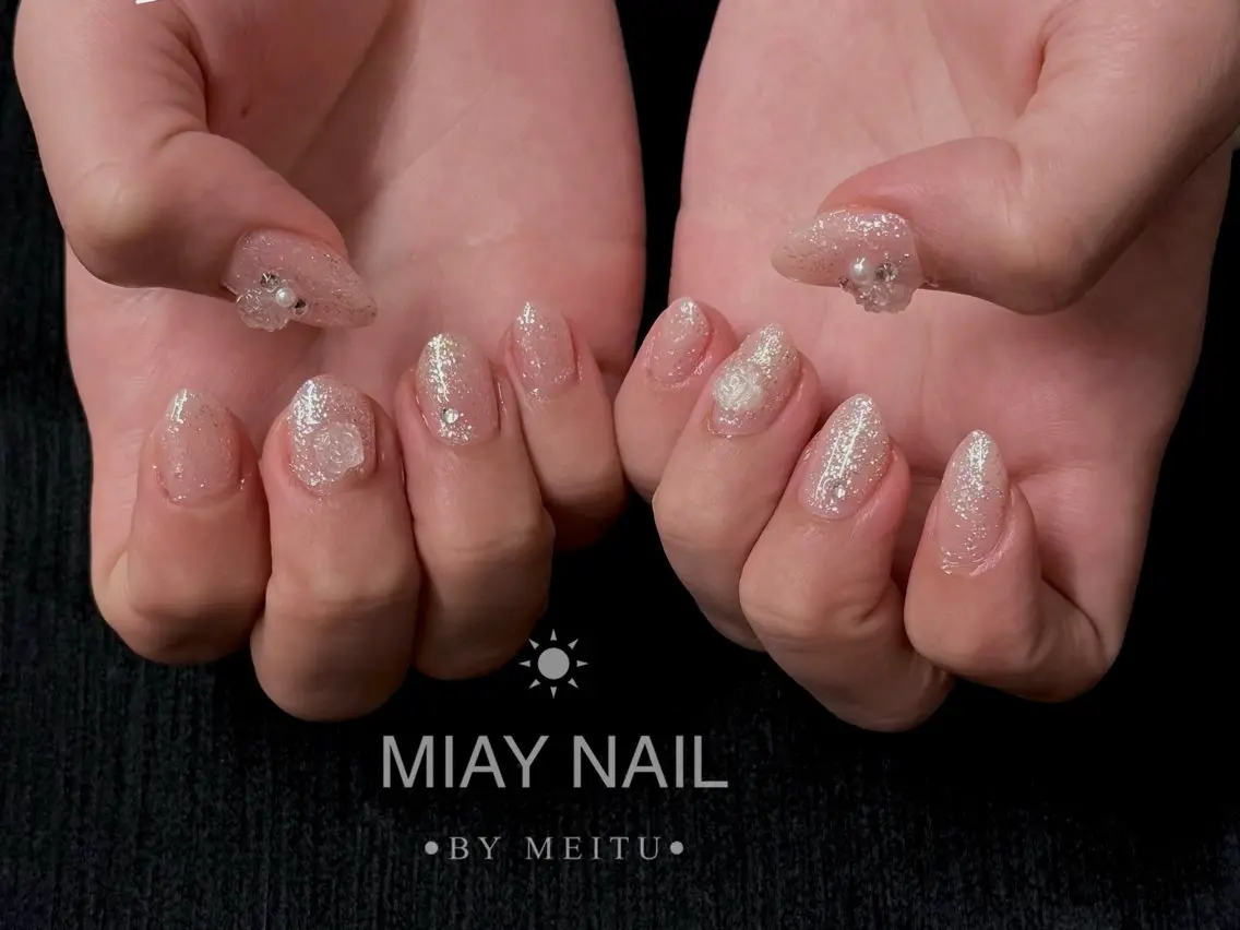 ネイル ハンドネイル 💜MIYA NAIL鶴見店のネイルデザイン